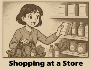 買い物 Shopping at a Store