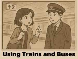 電車・バス利用 Using Trains and Buses